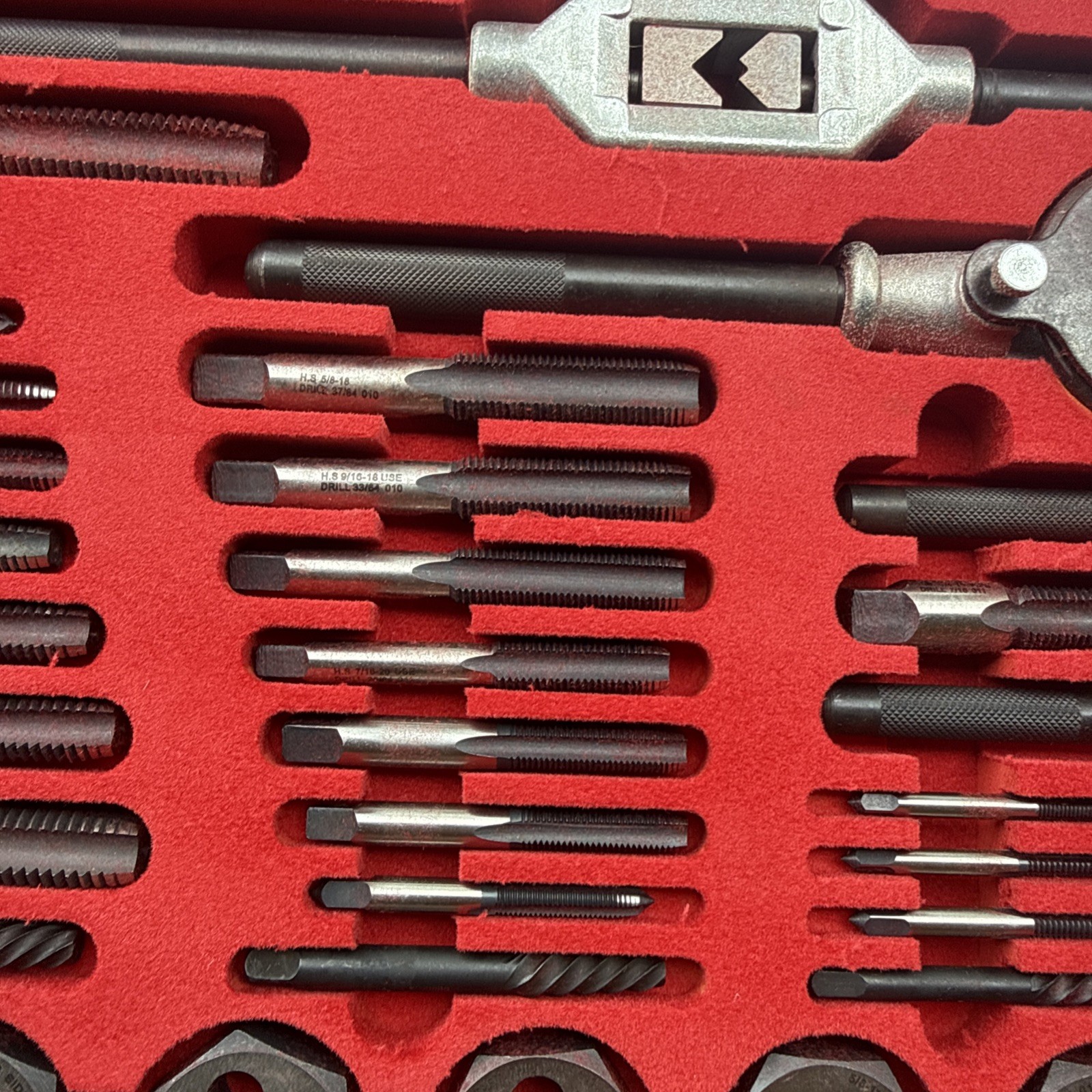 Bosch 96502 HSS High Speed Steel 58-Piece Tap & Die Set (COMPLETE)