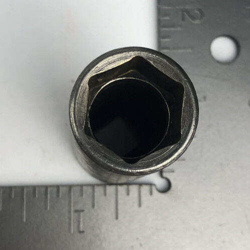 Snap-on Tools 3/8″ Drive 11/16″ 6pt Deep Impact Socket SIMF220 Made In USA