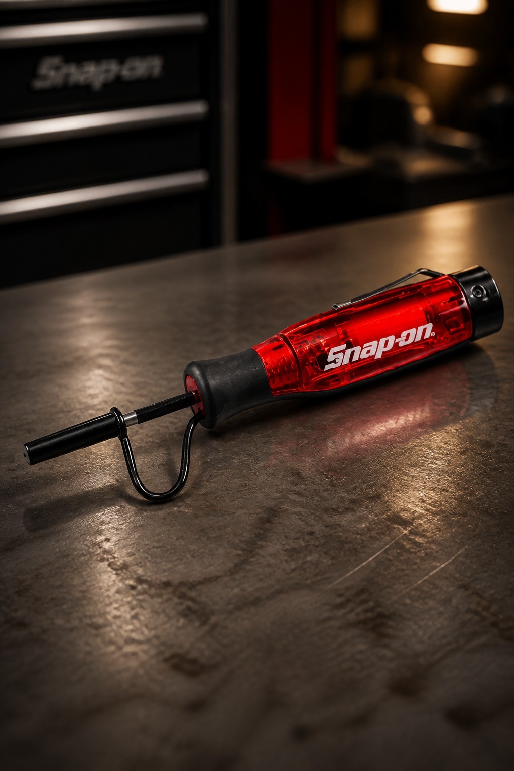 Snap On Tools Cord Free Circuit Tester 3-24v DC RED handle EECT201-TR