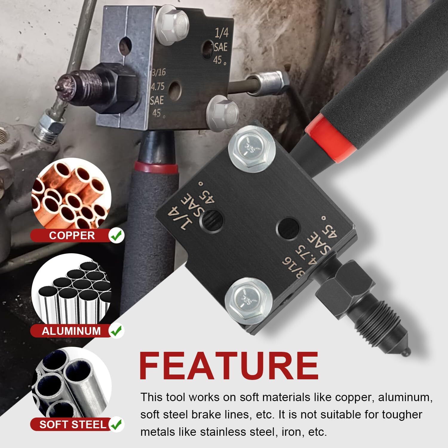 33260 Low Profile Brake Flaring Tool Kit