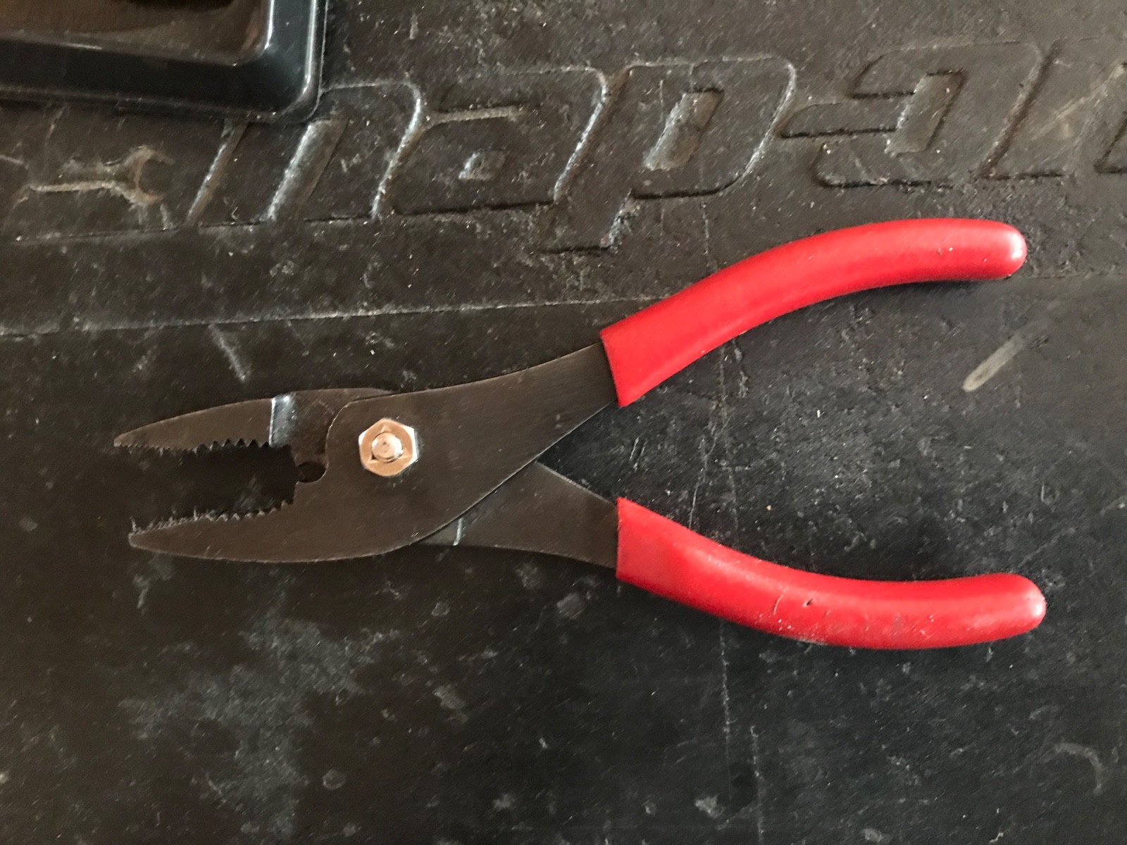 Snap-On 3pc Plier Set Red (87BCP)(96BCP)(47ACP) Lightly Used