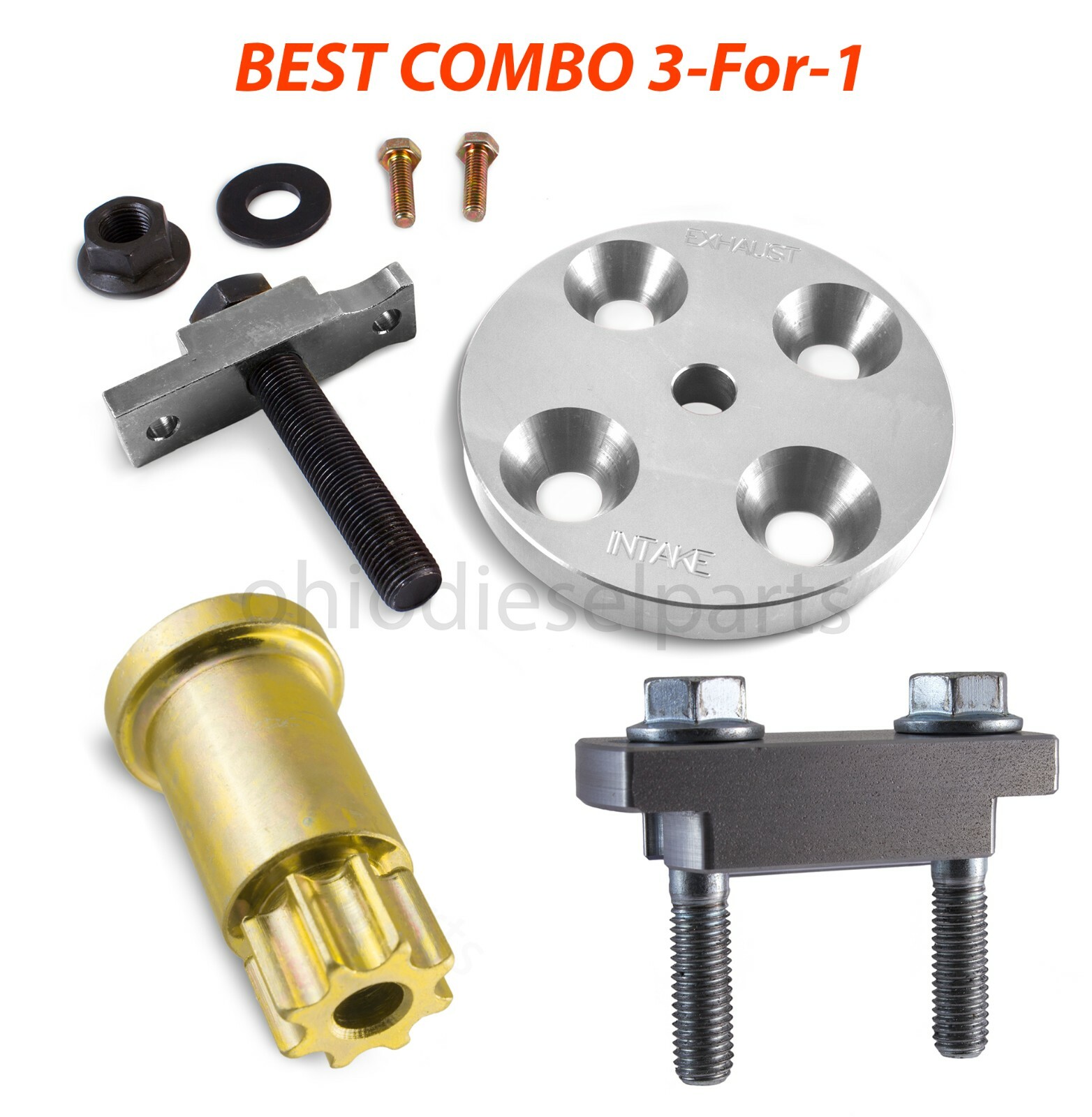 ODP Engine Barring + Pump Gear Puller + 24V Valve Spring Tool 5.9/6.7 Cummins