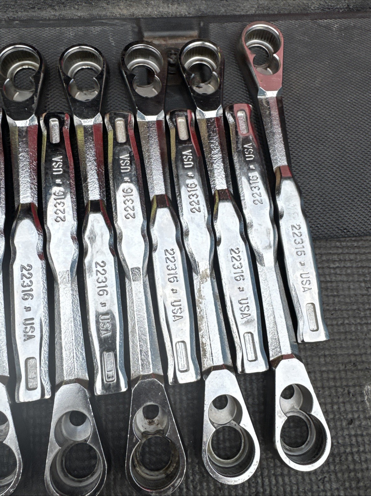 (25)pcs Kobalt Tools USA 3/8” & 1/4” Ratchet Forgings Bodies Only No Guts 22316