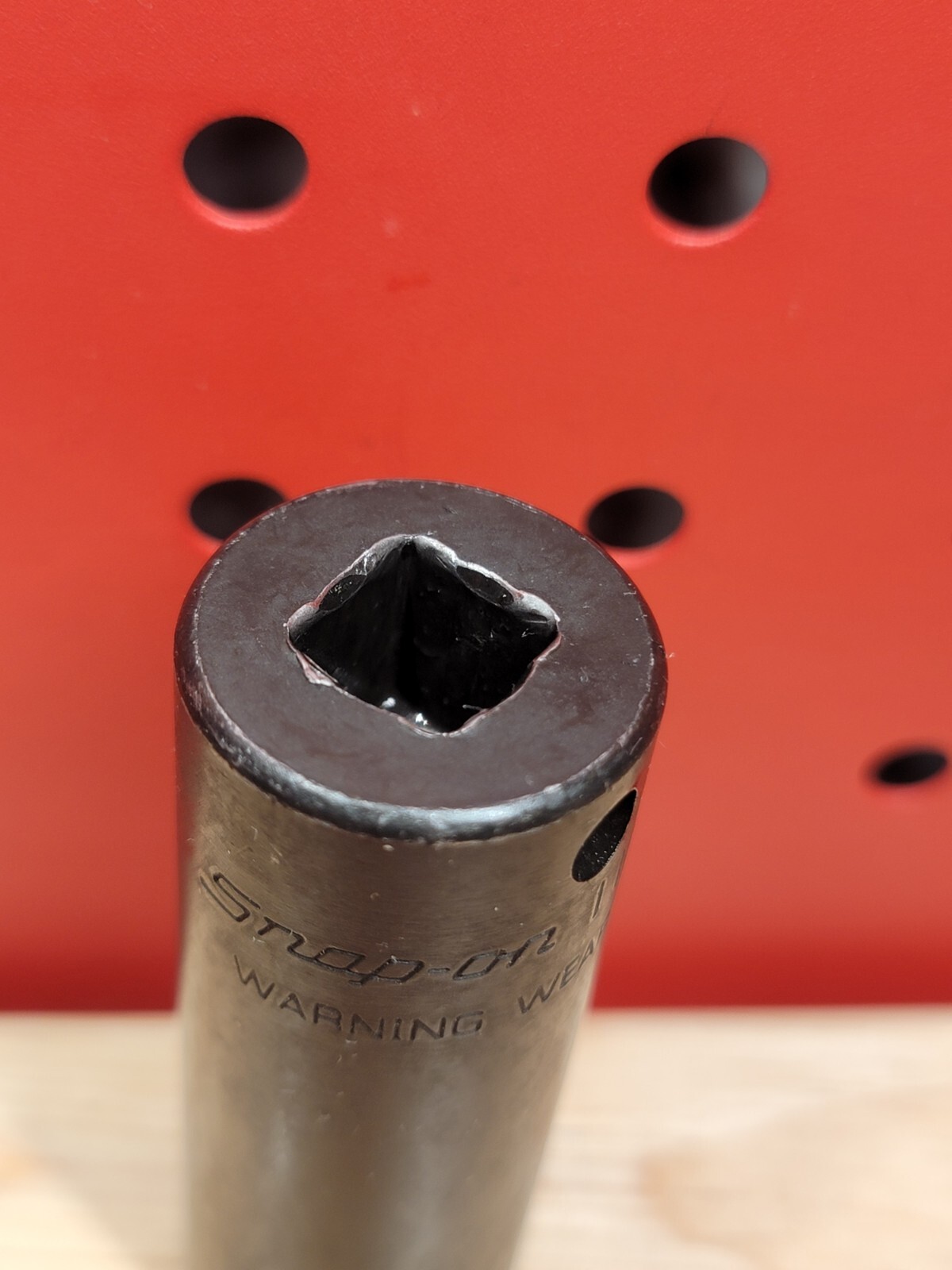Snap-on Tools SIMF220 11/16″ SAE 3/8″ Drive 6-Point Deep Impact Socket USA