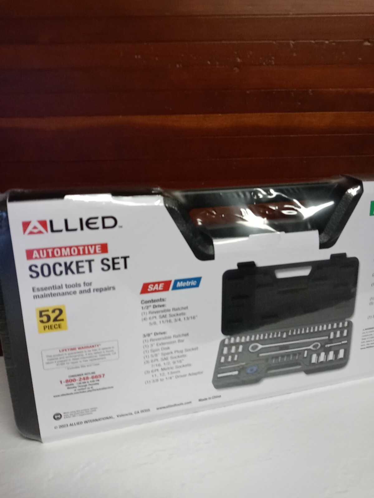 Automotive Socket Set 52pc with Carrying Case New 1/4 3/8 1/2 Drives