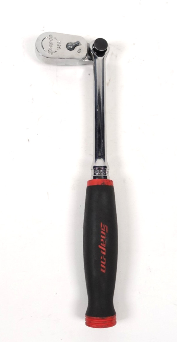 SNAP ON FHL80MP RED 3/8″ Soft Grip Long Multi-Position Ratchet