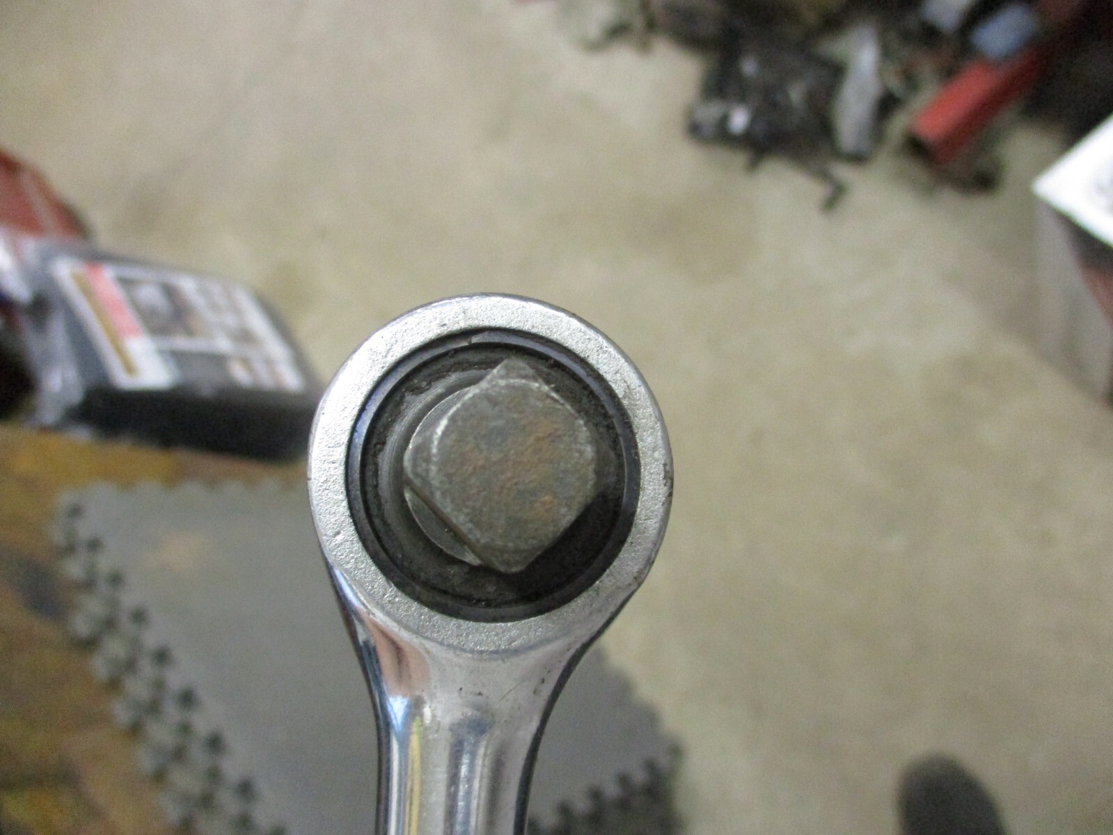 LOT of 2 Vintage HUSKY CB45 3/8″ Drive & CS43 1/2″ Drive RATCHETS USA HAS WEAR