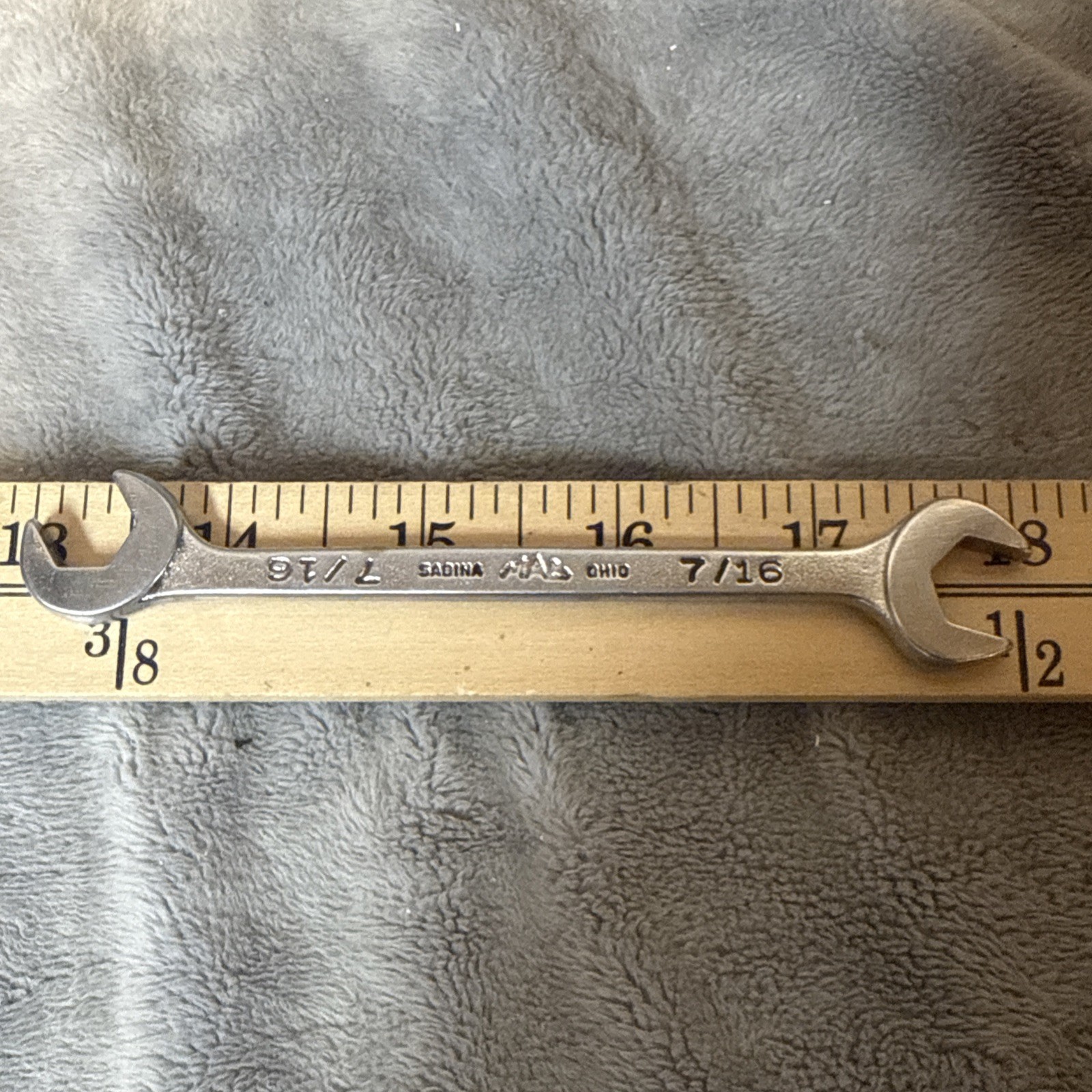 Mac Hand Tools USA Four 4 Way Open End Angle Head Wrench SAE Sz 7/16″ MPN DA14