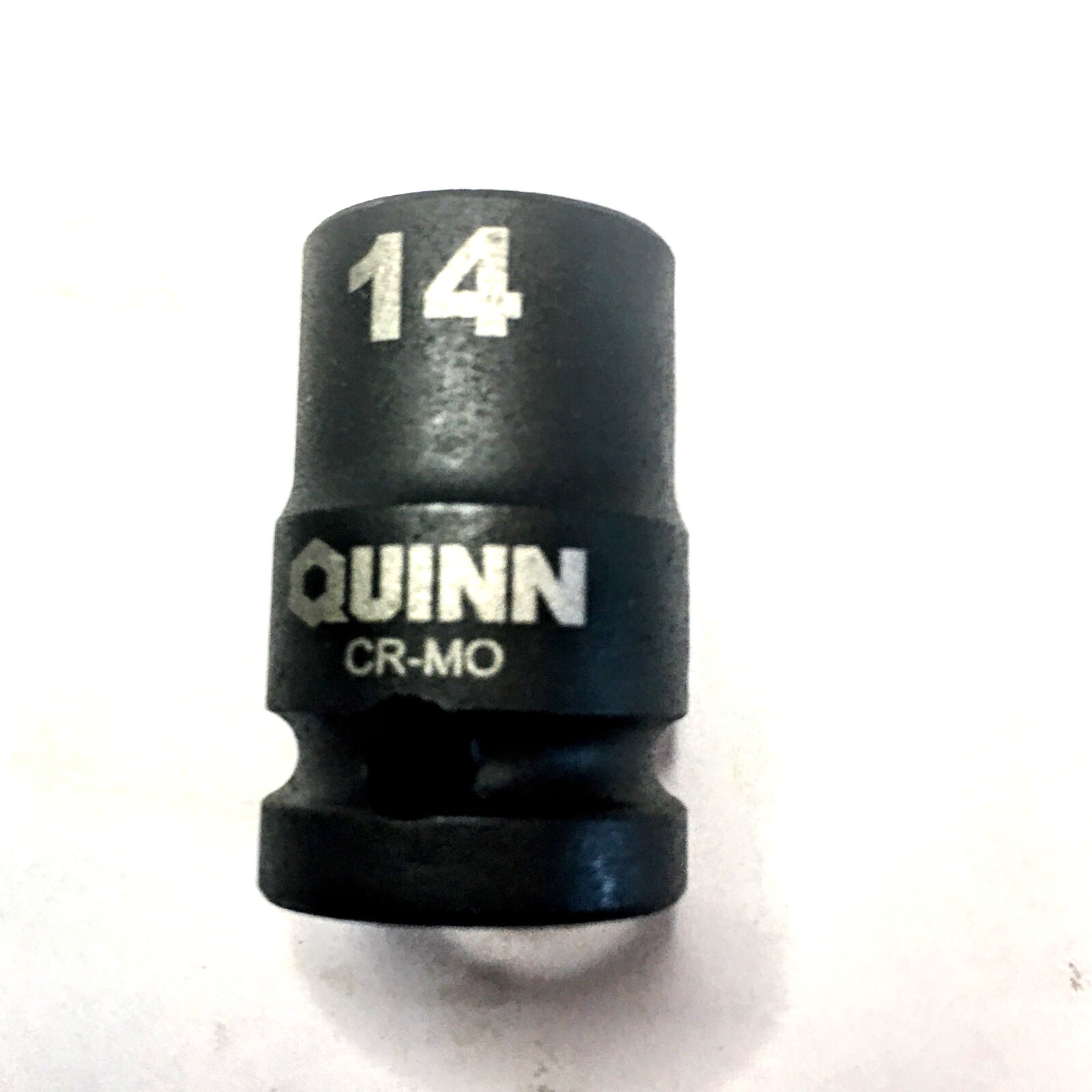 Quinn 14 mm x 1/2″ Dr Impact Socket – 6 Point – Free USA Shipping