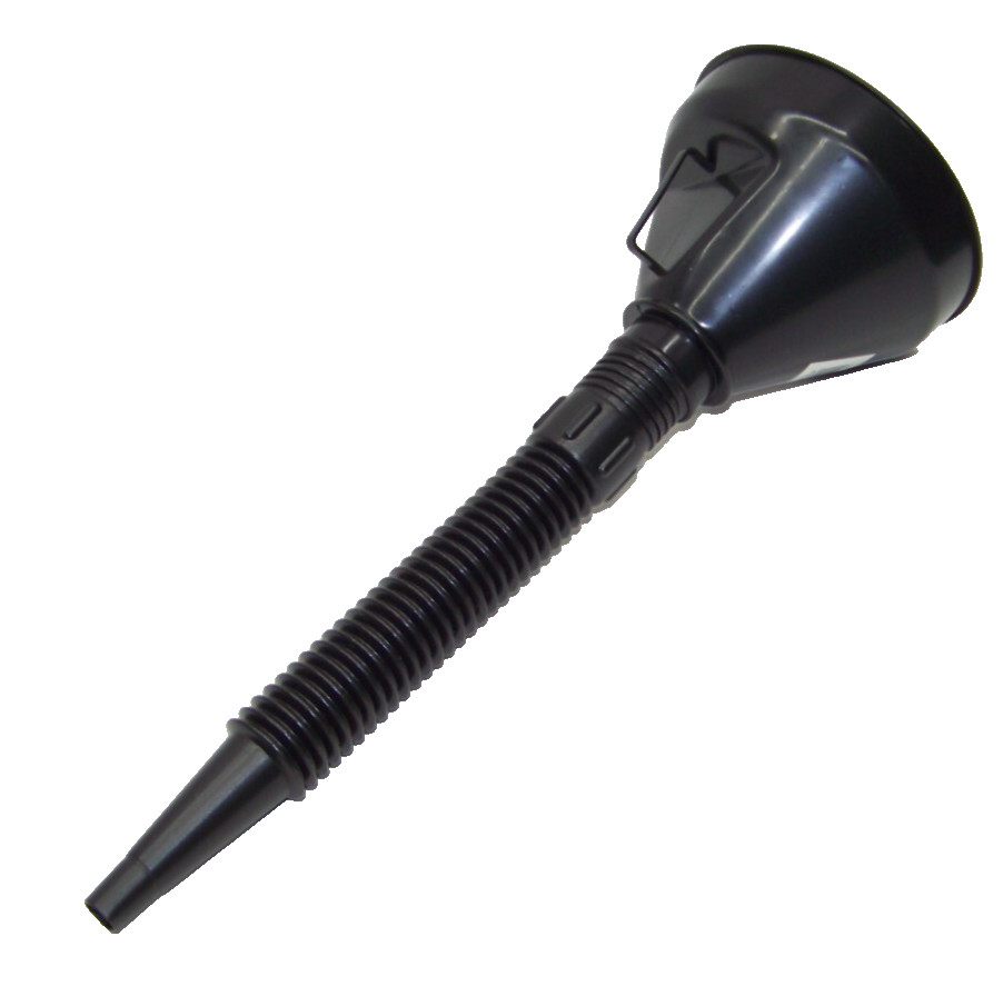 15in Long Flexible Funnel Transmission and Motor Oil Water Filler 5in Mouth