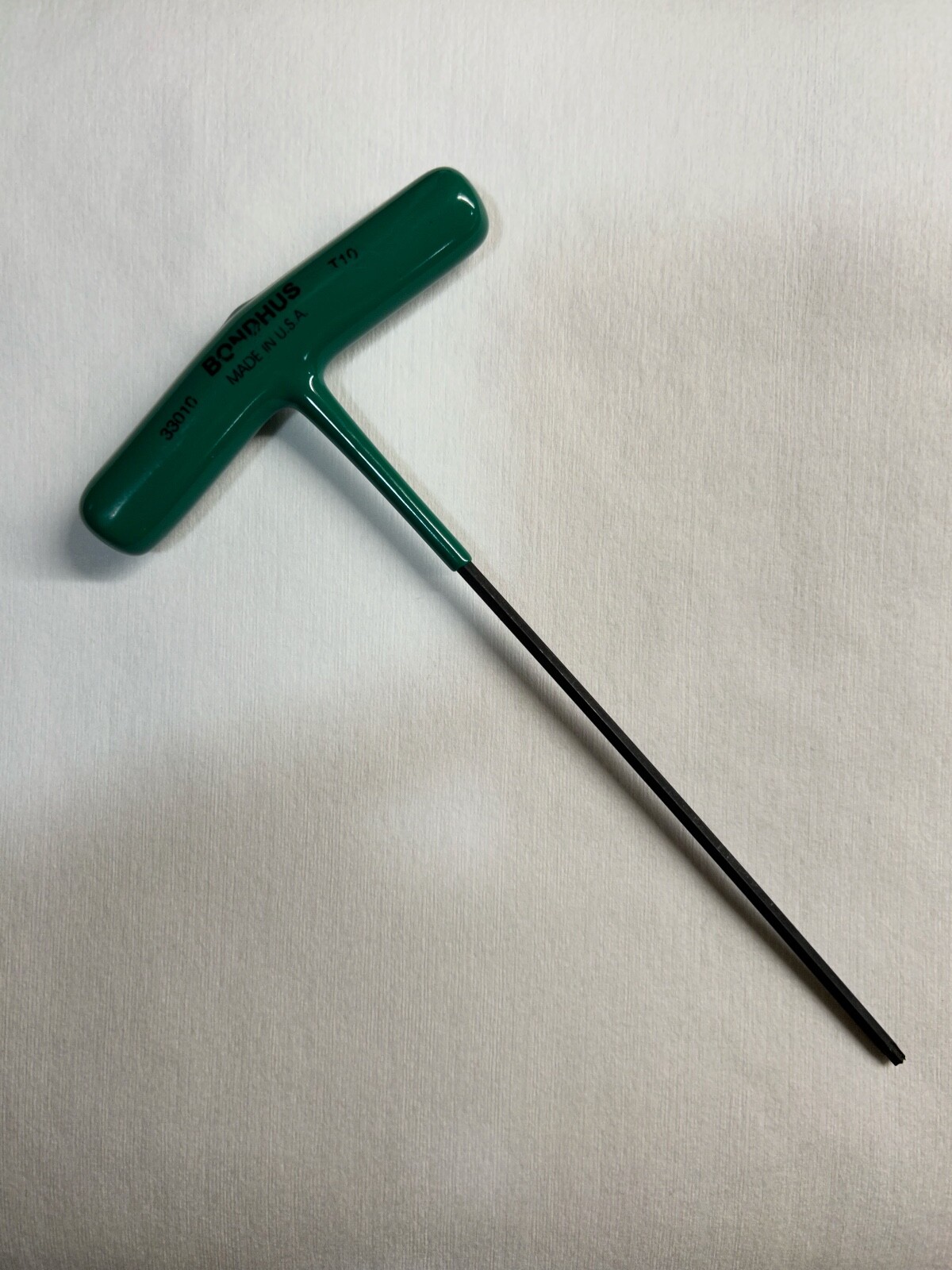 T10 Bondhus Torx/Star T-Handle Wrench USA #33010
