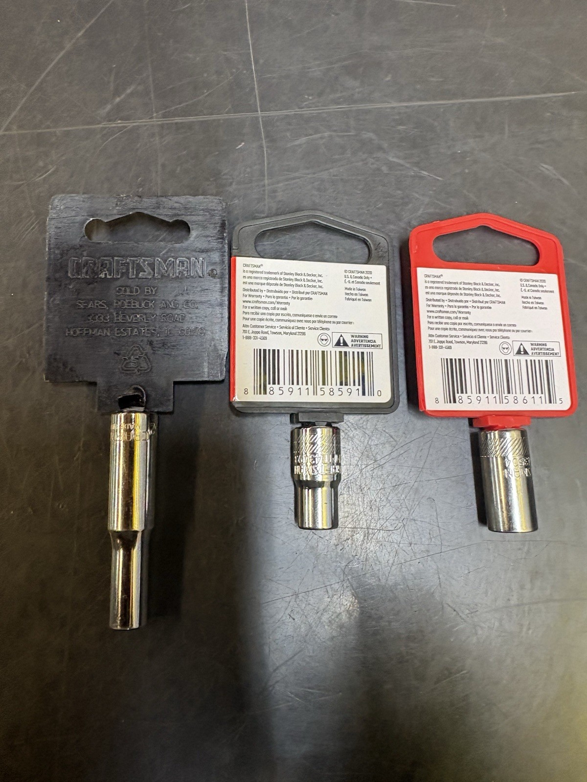1/4 Drive Craftsman Sockets Lot