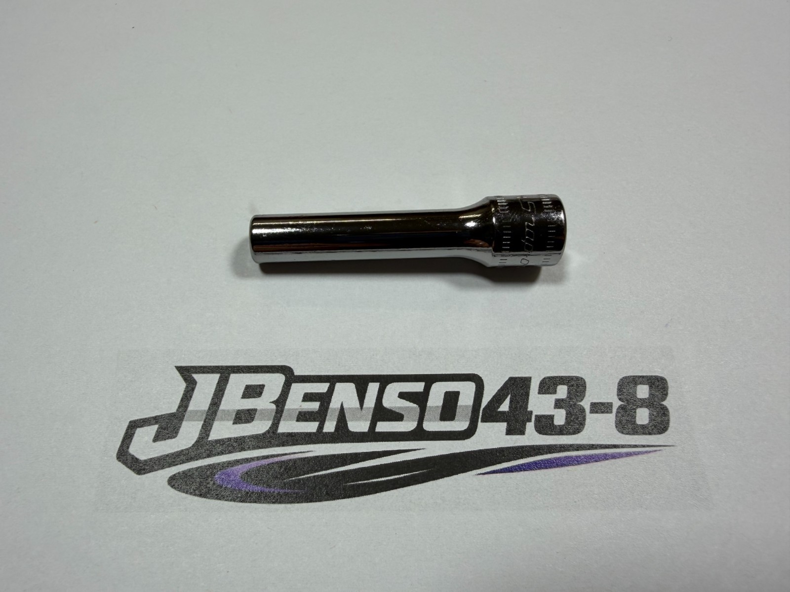 Snap-On Tools USA NEW 1/4″ Drive 5.5mm Metric 6pt Deep Chrome Socket STMM5.5