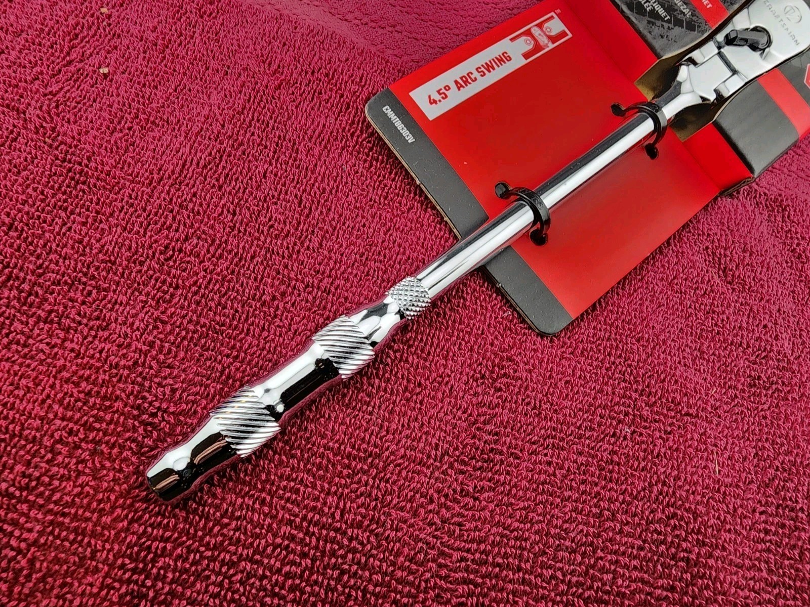 New Craftsman V-Series 1/4″ Drive Long Flex Head Ratchet 80 teeth – CMMT86303V