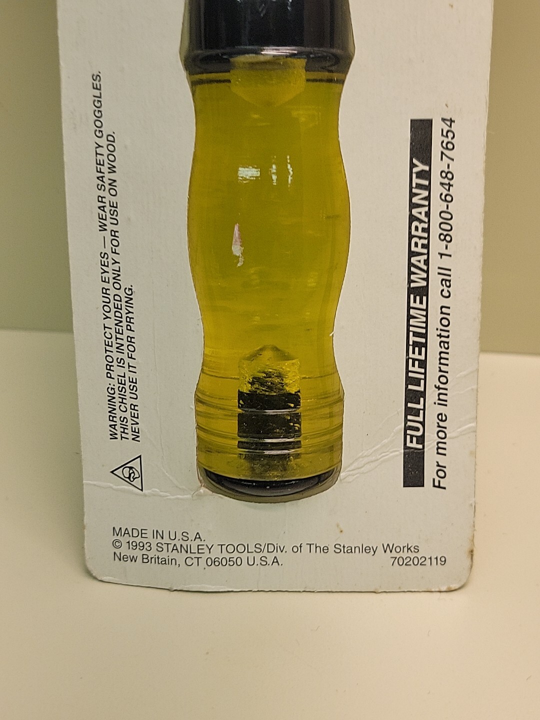 Stanley 5/8″ Wood Chisel Contractor Grade 16-906 New Old Stock USA