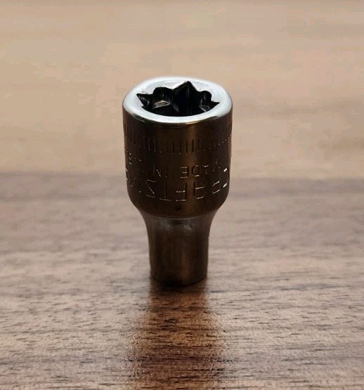 Craftsman 4mm Socket 6 Point 1/4″ Drive Inverted G1 43505