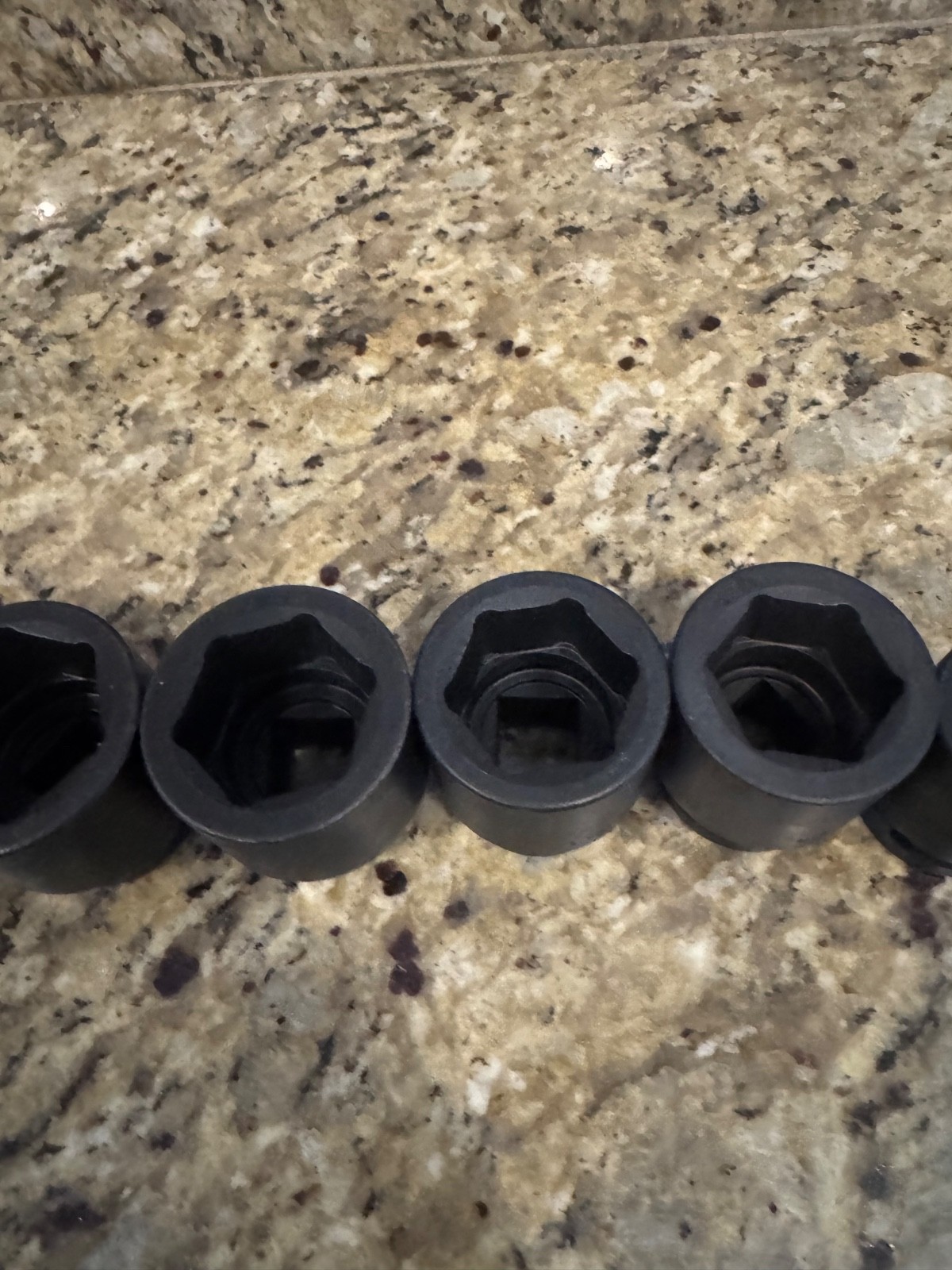 Snap On 9 Pc 3/4” Dr 6 Pt Shallow SAE Impact Socket Set 15/16” – 1 5/8”