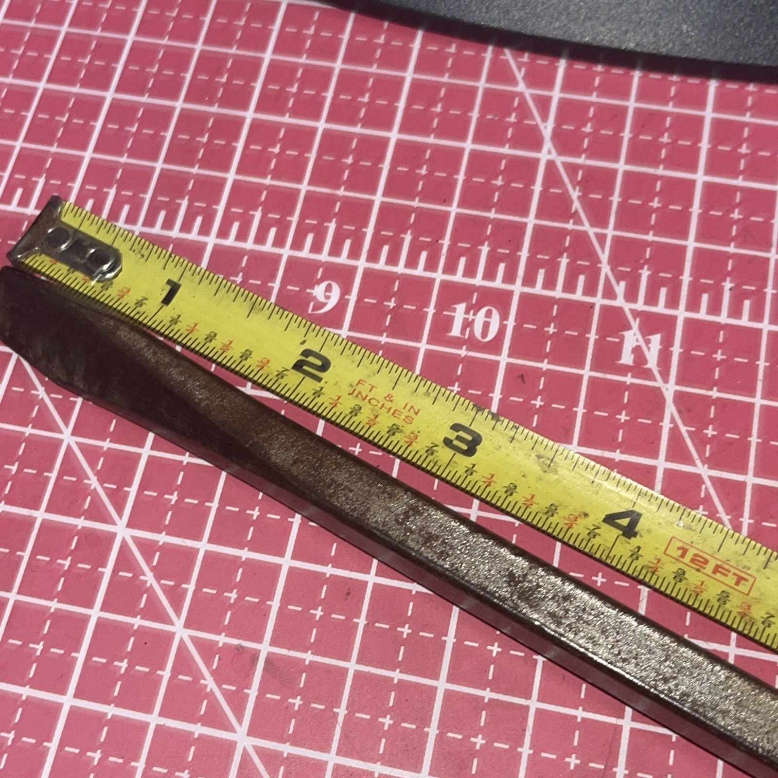 Vintage Klein USA 19432 Screwdriver 12 In Long 3/8 In Cabinet Tip Square Shank