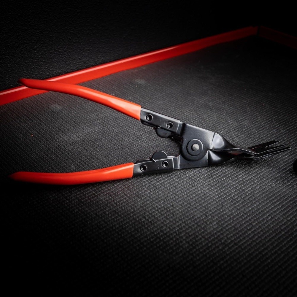 Car Clip Pliers Tool Panel Clip Remover Fastener Auto Retainer Tool 23cm