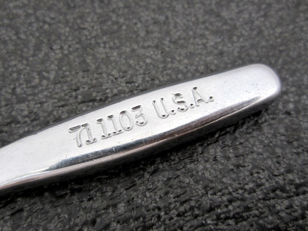Vintage Easco 1/4″ Drive Ratchet 711103 Smooth Handle Made in USA