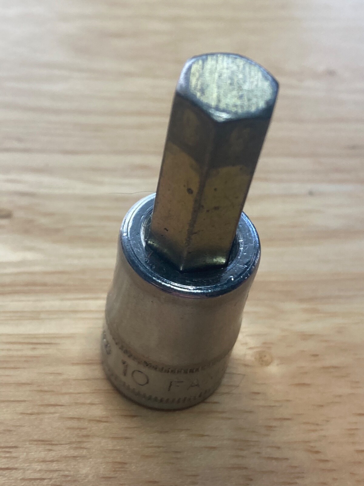 Snap on FAML10 3/8″ Drive Metric 10mm Hex Bit Socket Driver USA