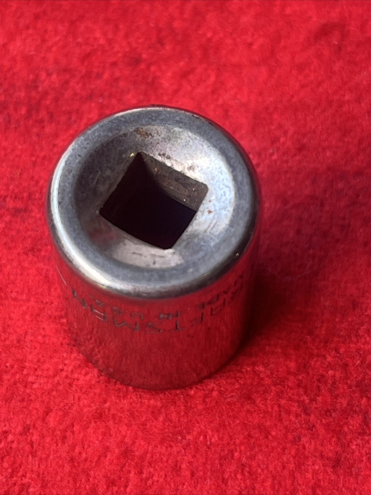 CRAFTSMAN -G- 43499 (reverse) SOCKET 1/2″, 1/4” DRIVE, 6 POINT – USA (tb4.3)