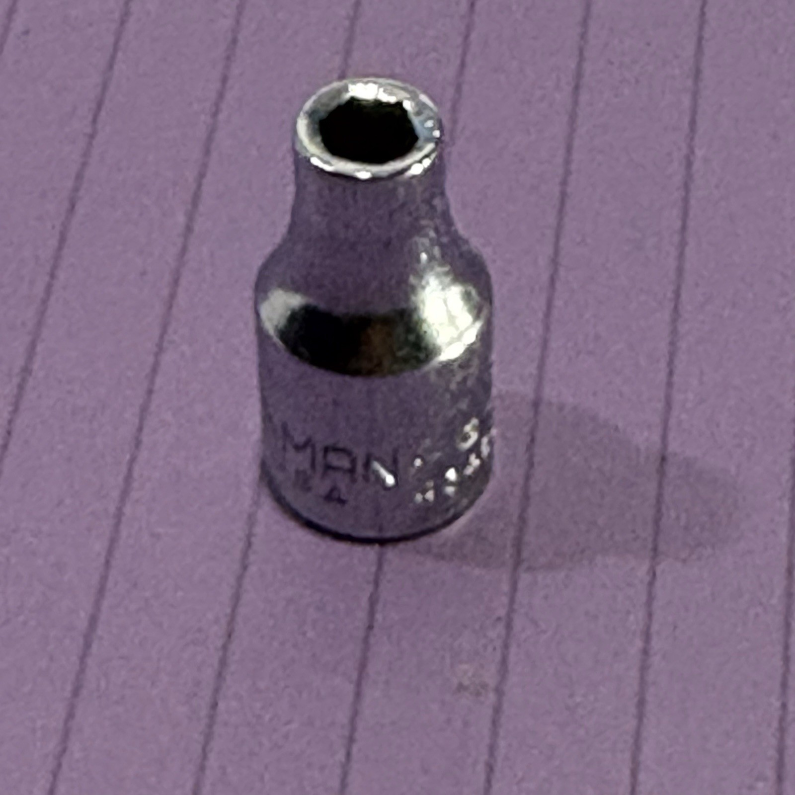 Vtg Craftsman 5/32 Standard Socket SAE 6 Point 1/4″ Drive #43481 G USA