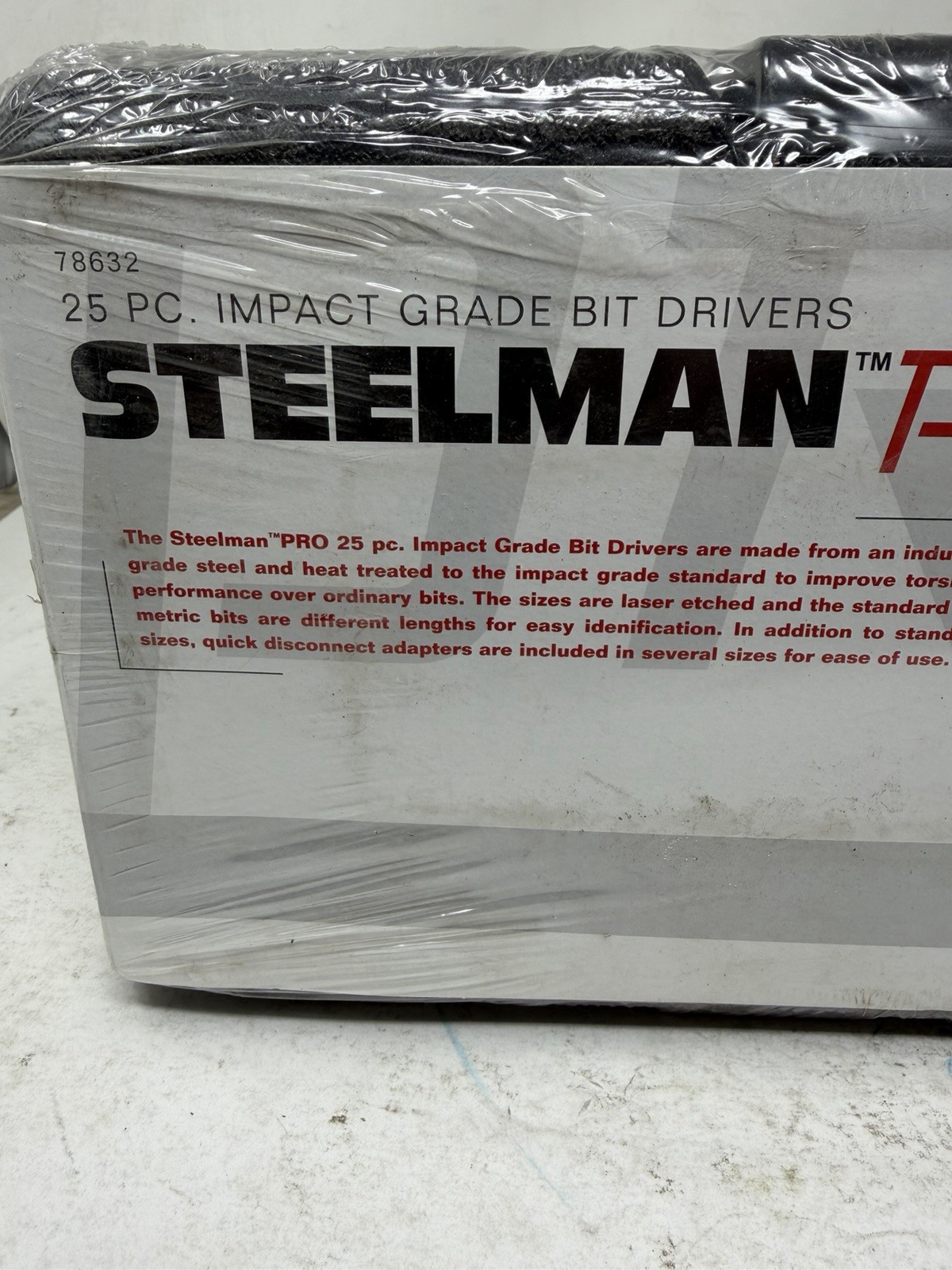 Steelman PRO 25pc Impact Bit Driver Set Screwdriver, Torx, Ball Tip Hex #78632