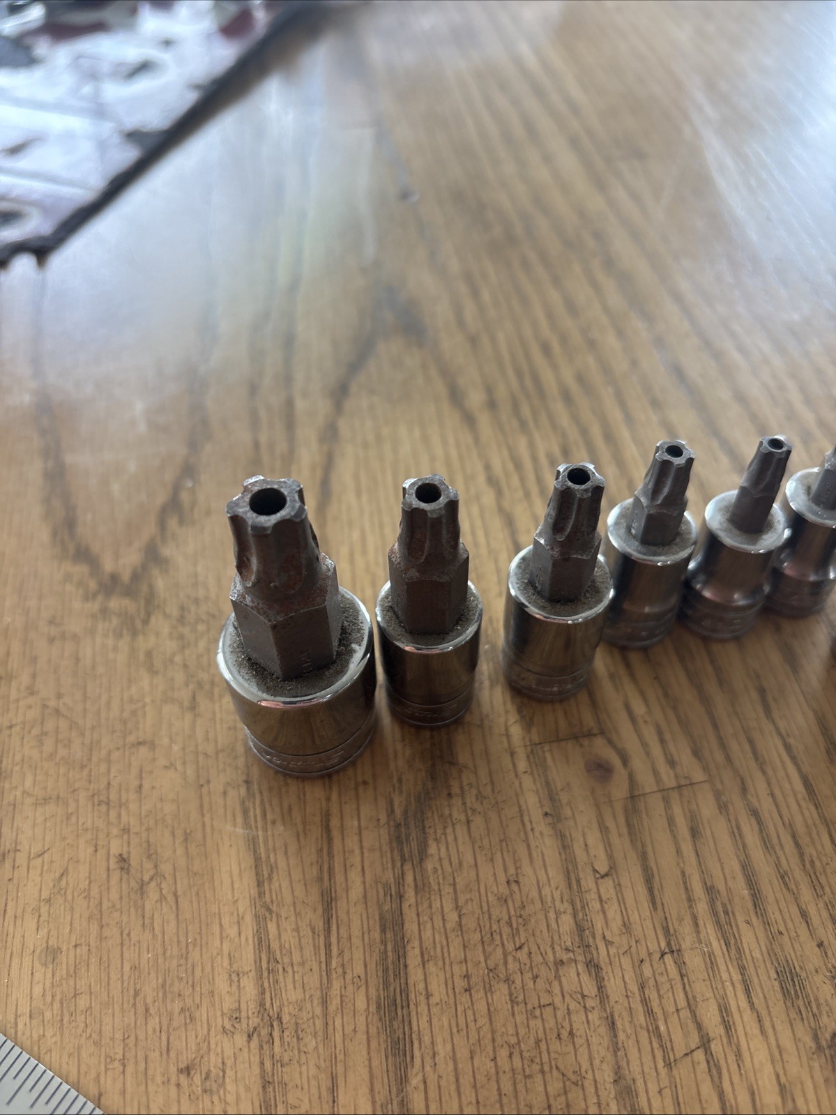Snap-On 211EFTXRTPY 8IPR-55IPR 11 Piece Tamper-Resistant TORX Plus Socket Set US