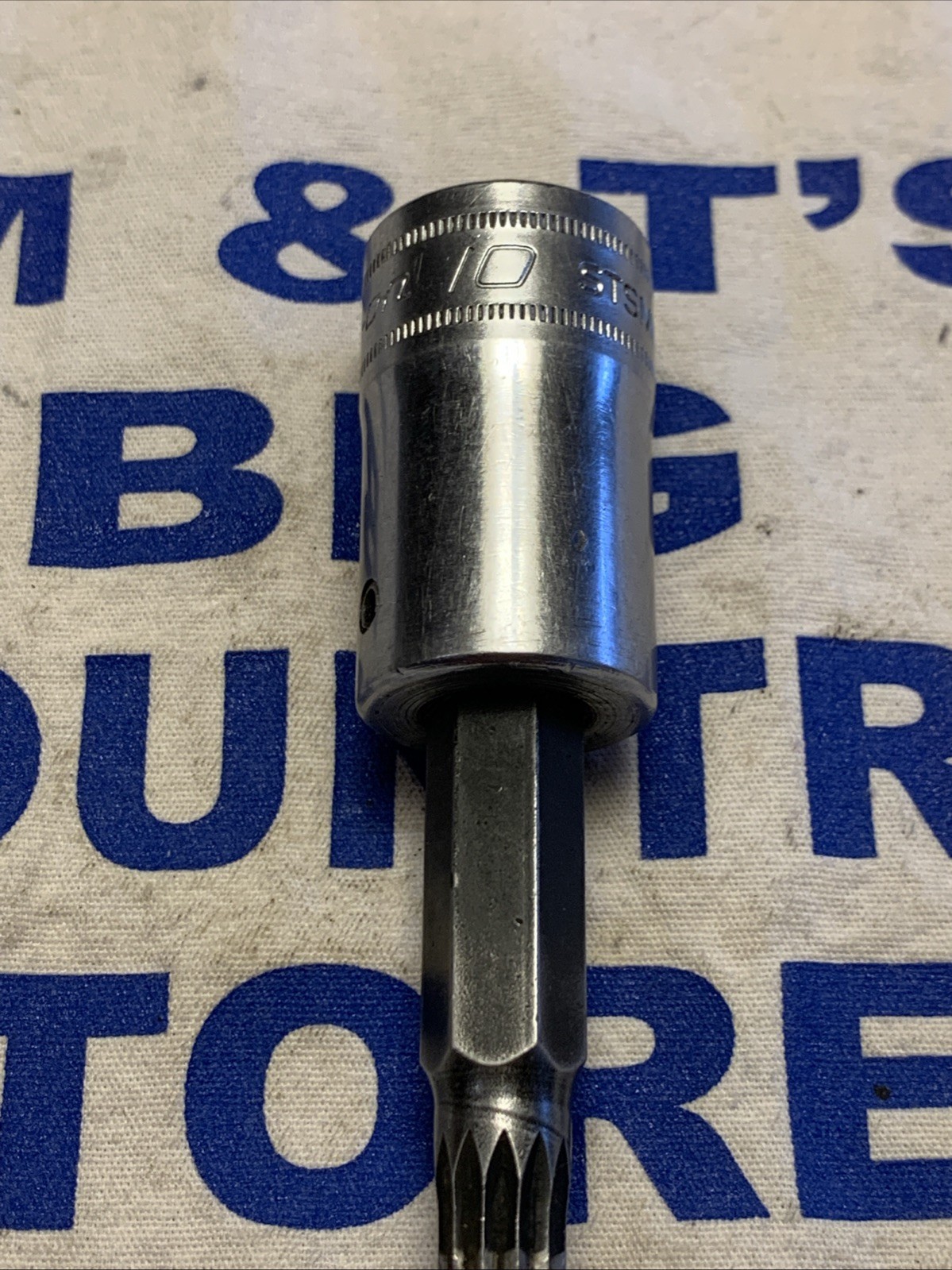 1988 Snap-on 1/2″ Dr Metric 10mm Standard Triple Square Bit Driver STSM10B
