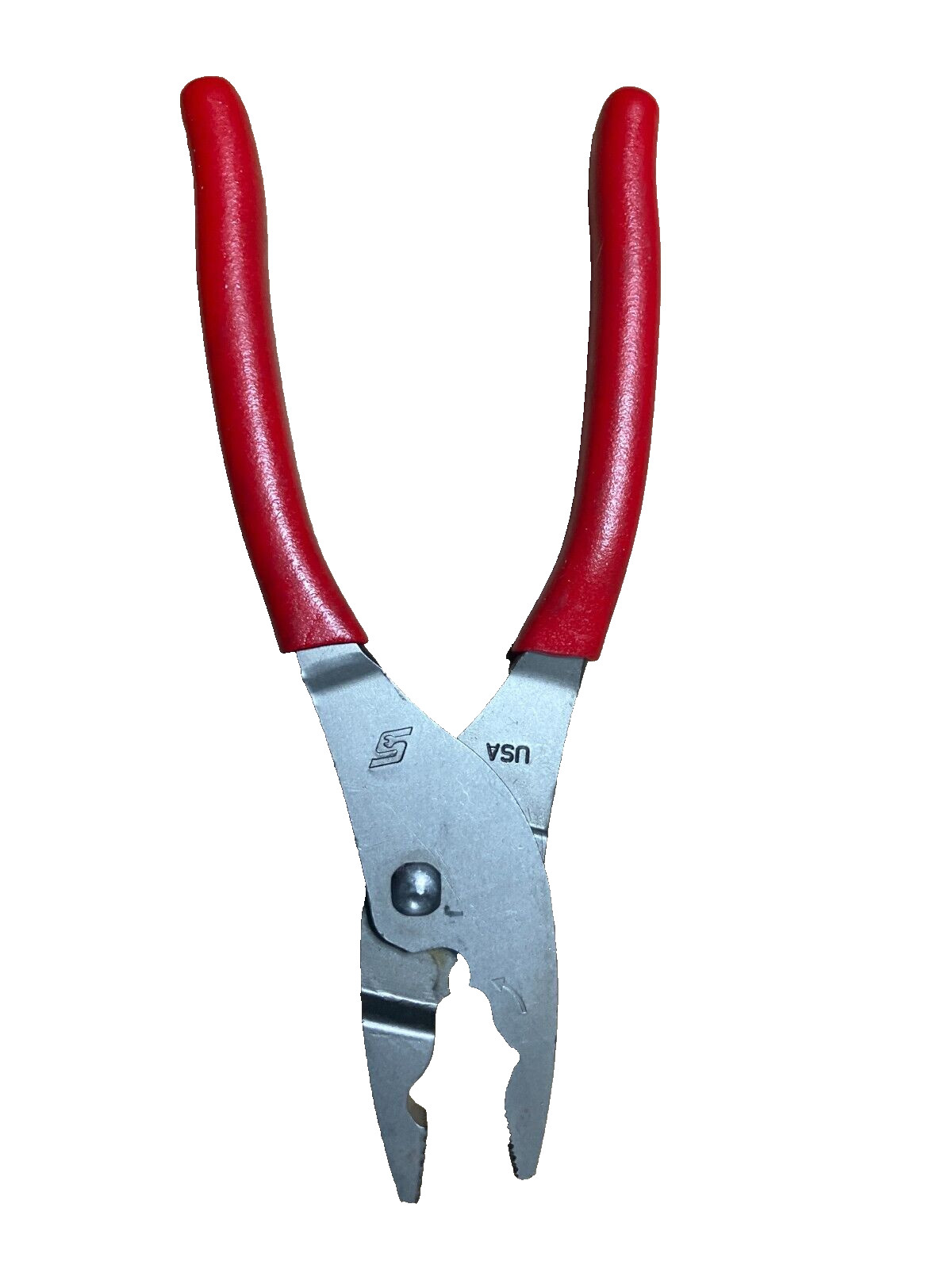 New Snap-on™ Red HJ47ACF HJ47ACFR Talon Grip Flank Jaw Slip-joint Pliers