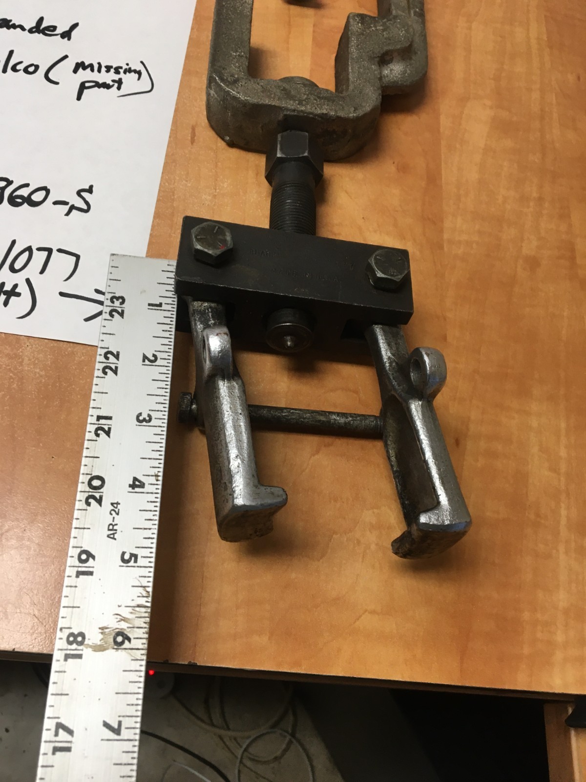 Automotive Tool Puller Lot of 6 MATCO BT-960 Blackhawk ET-1077 ET-1329 & others