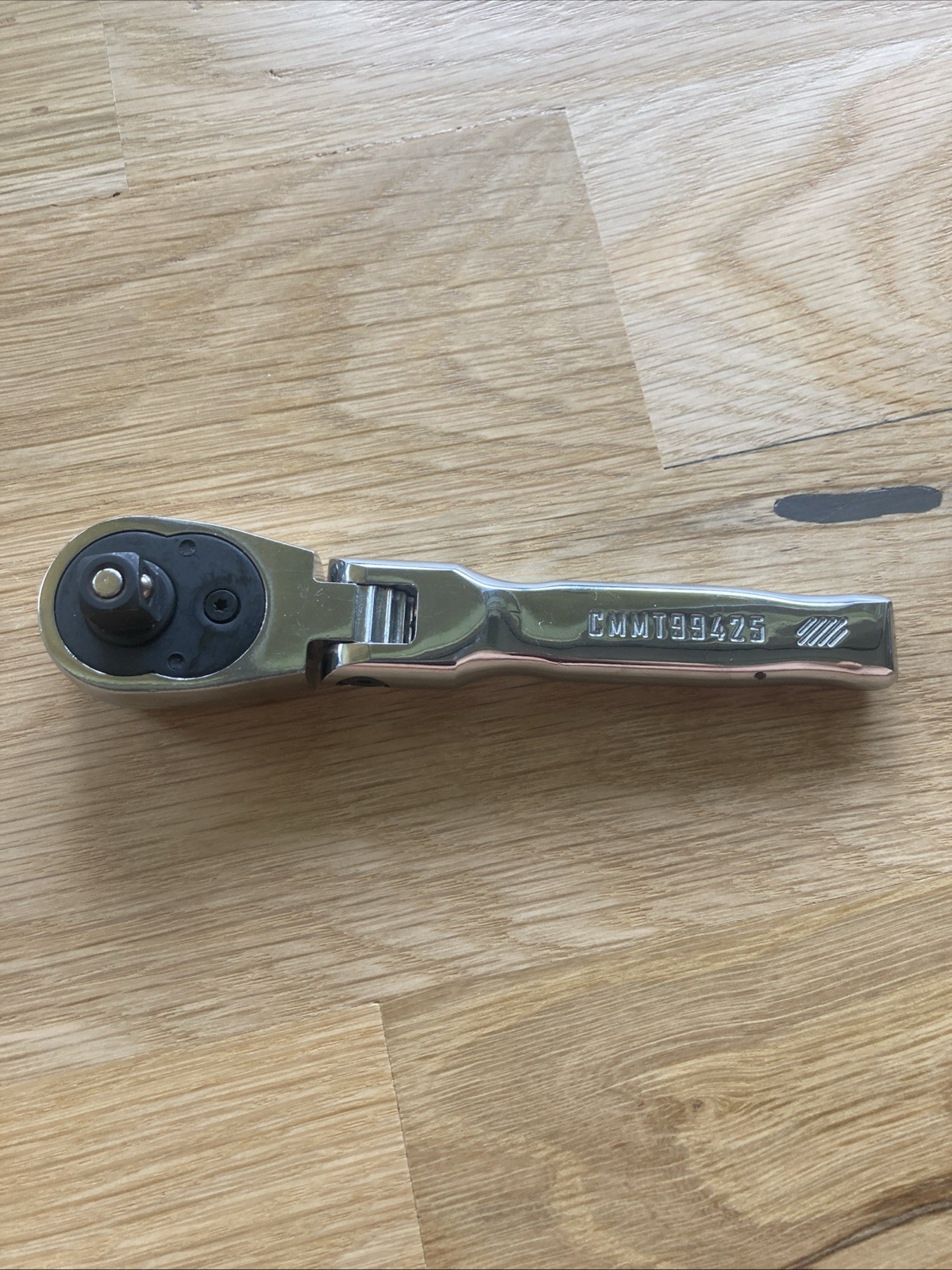 Craftsman 72-Tooth 3/8-in Drive Full Polish Handle Flexible Head Ratchet EUC