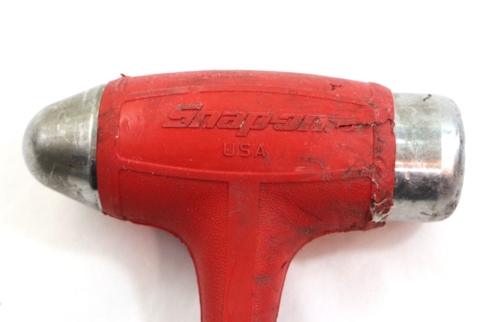 Snap-On HBBD32 32oz/900g Dead Blow Ball Peen RED Soft Grip Hammer USA