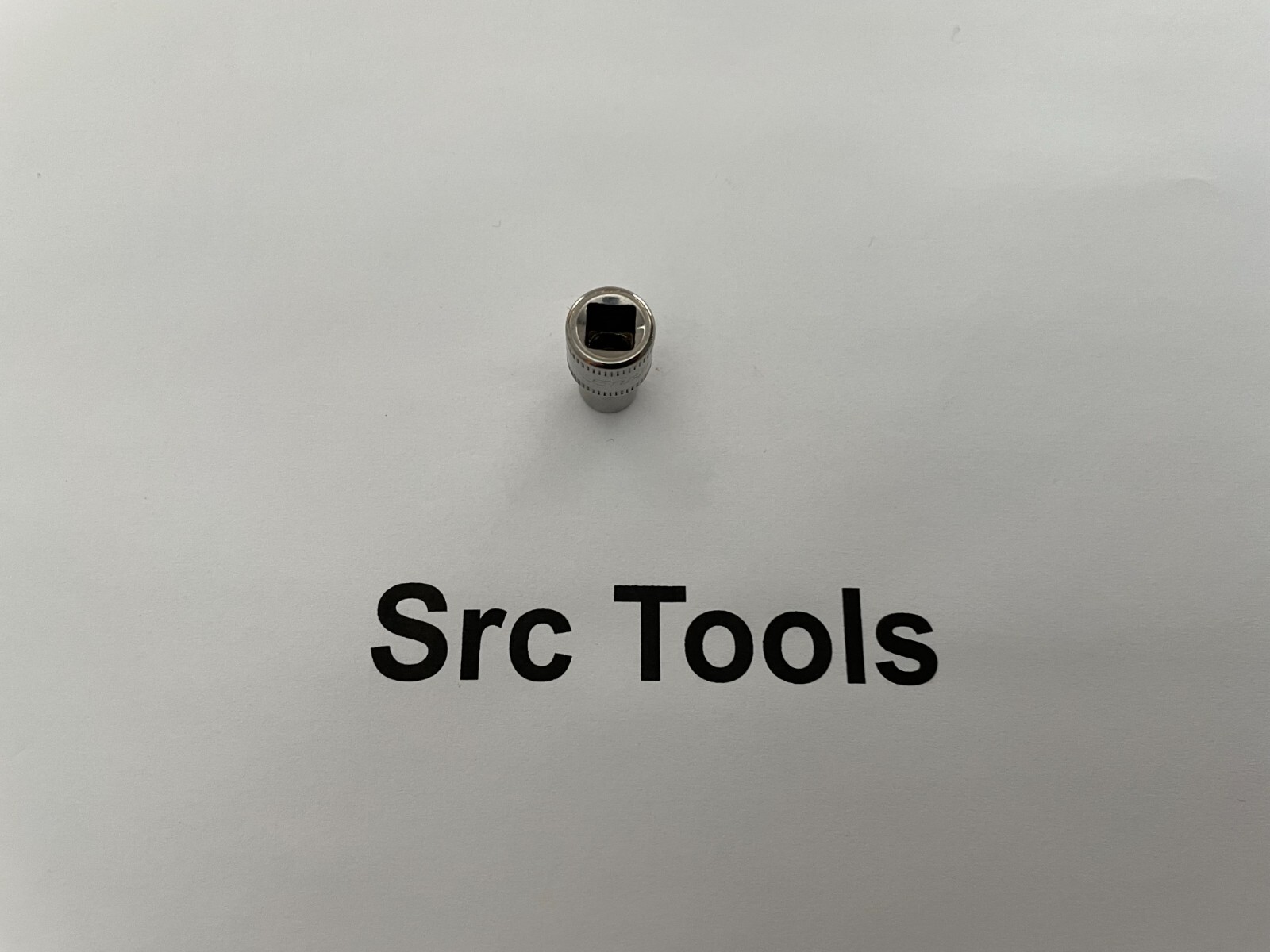 Snap-On Tools USA 2004 1/4″ Drive 6pt 6mm Metric Shallow Chrome Socket TMM6