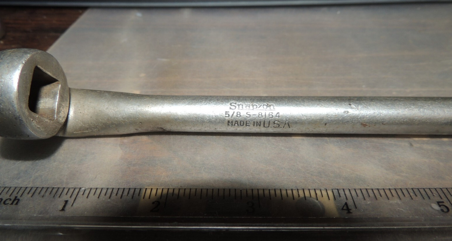 5/8″ Snap-on Starter & Head Bolt Obstruction Box End Wrench S-8164, 1/2″ DRIVE