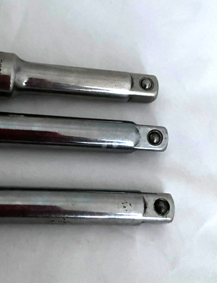 4 Pcs. CRAFTSMAN 3/8 DR EXTENSIONS 3″ 6″ 10″ 44264 261 262 and BREAKER BAR 44363