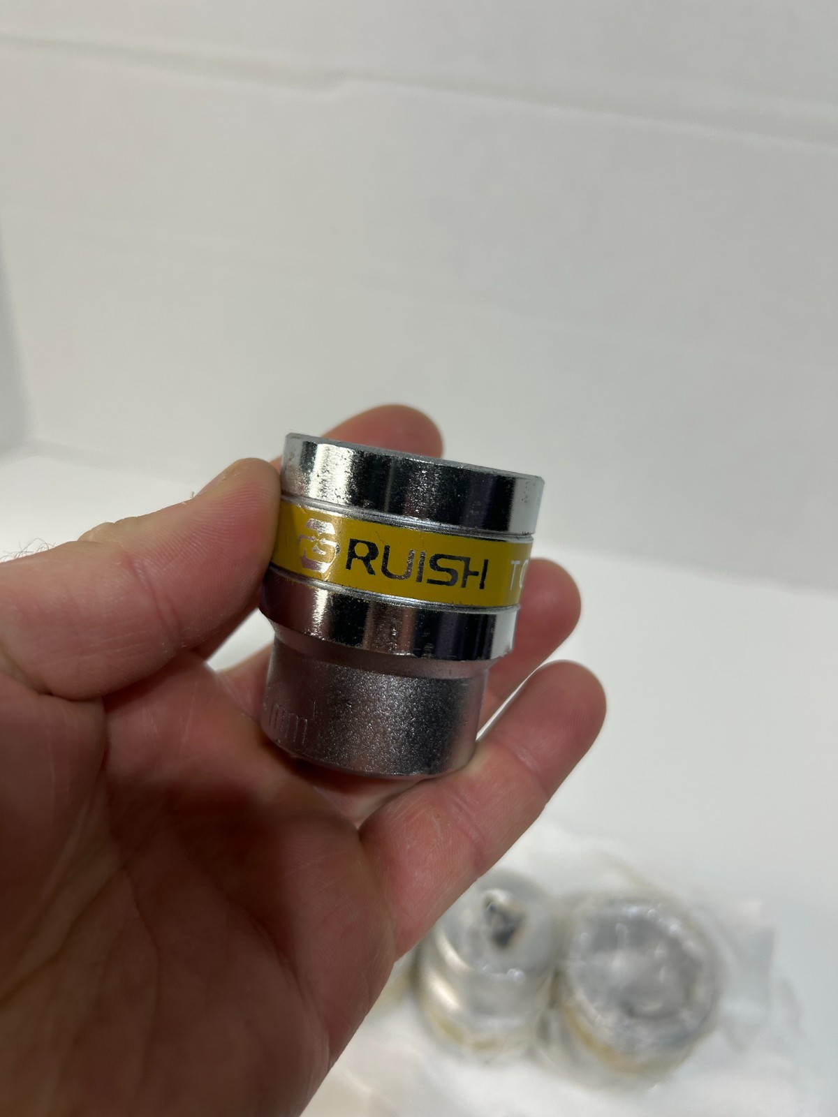 RUISH Tools 5-PACK 34mm 1/2″ 6-Point Sockets – CR-V (Chrome Vanadium) Steel