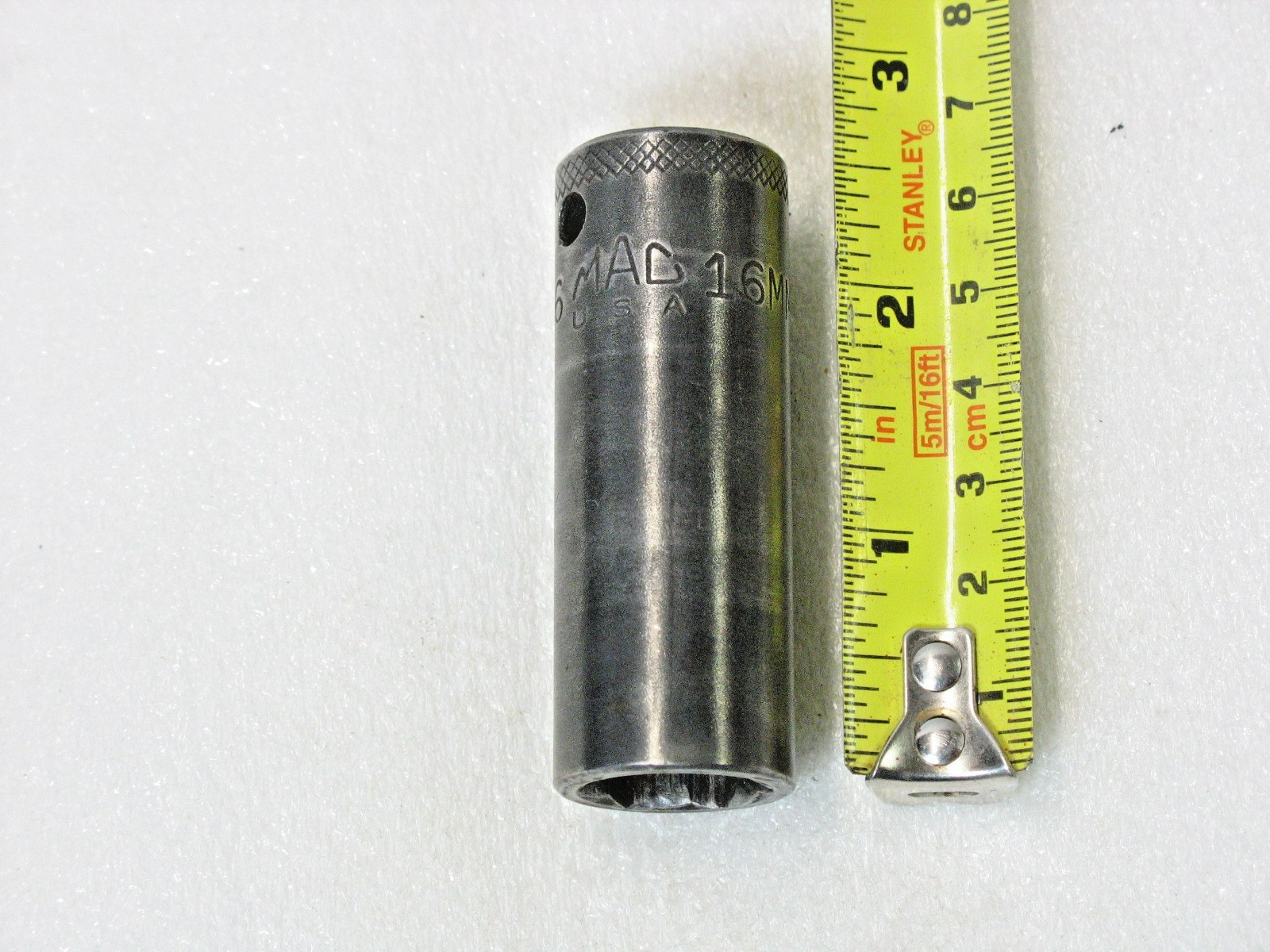 Mac Tools 1/2″ Dr. 16mm 6 Pt. Semi-Deep Impact Socket VIP6 16MM