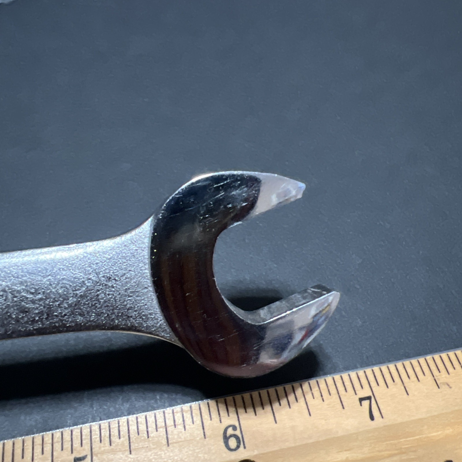 Vintage Craftsman 15mm x 13mm Metric Open End Wrench V 44507 Made In USA