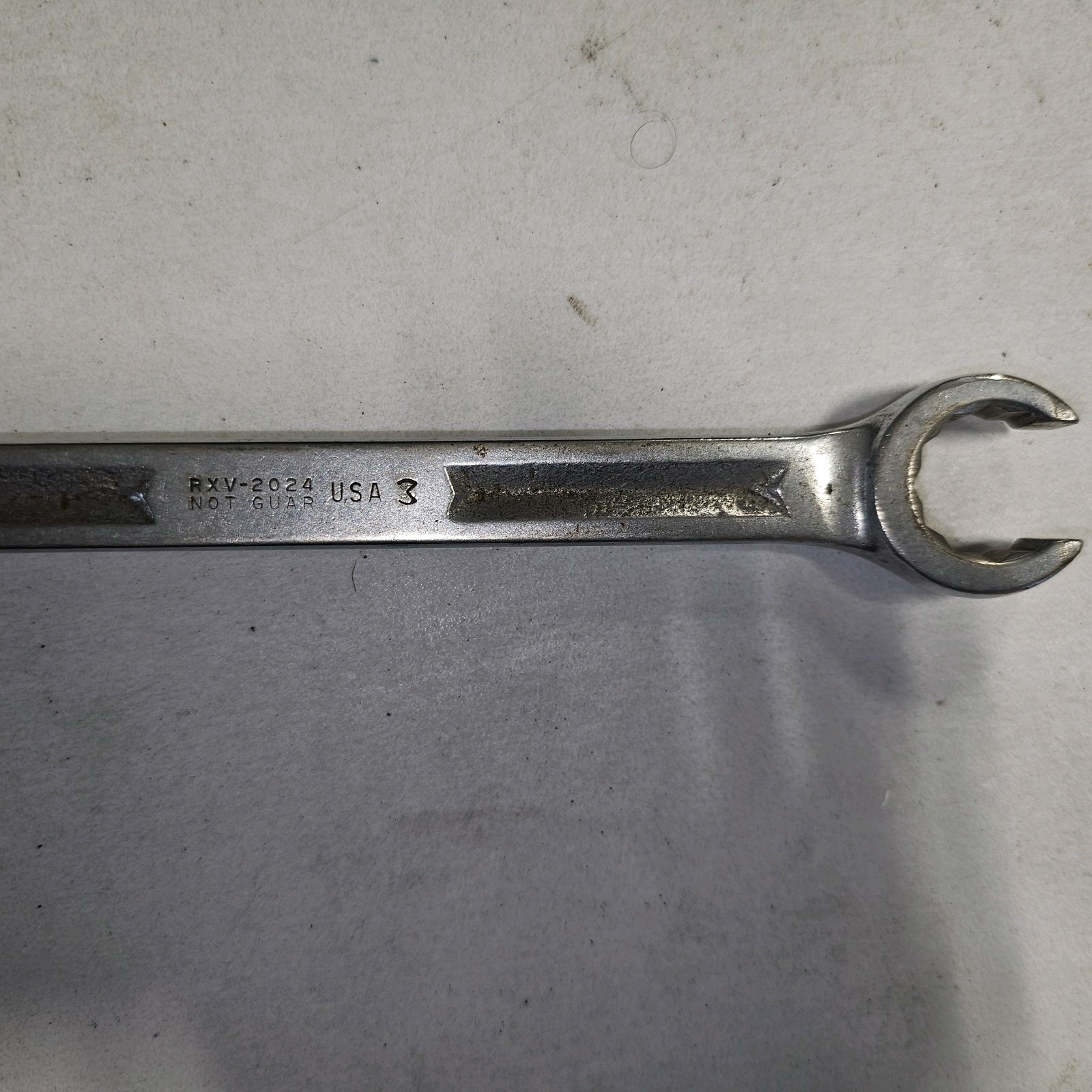 Snap On 5/8″ X 3/4″ RXV-2024 Flare Line Nut Wrench 12 Point