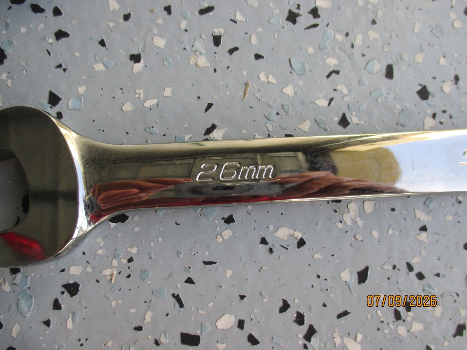 SNAP-ON Metric combination box-open end-6 wrench set