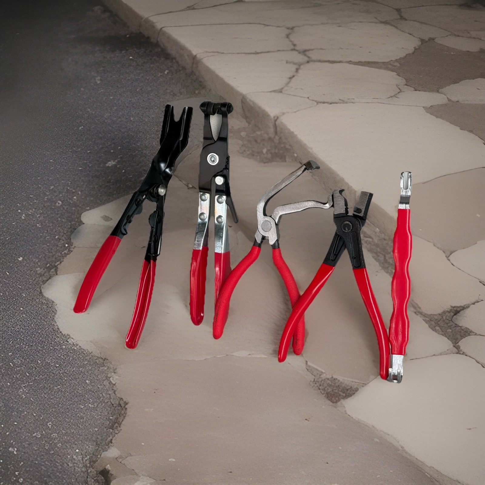 5Pcs Automotive Sensor Electrical Plug Disconnect Pliers Connector Removal Tool
