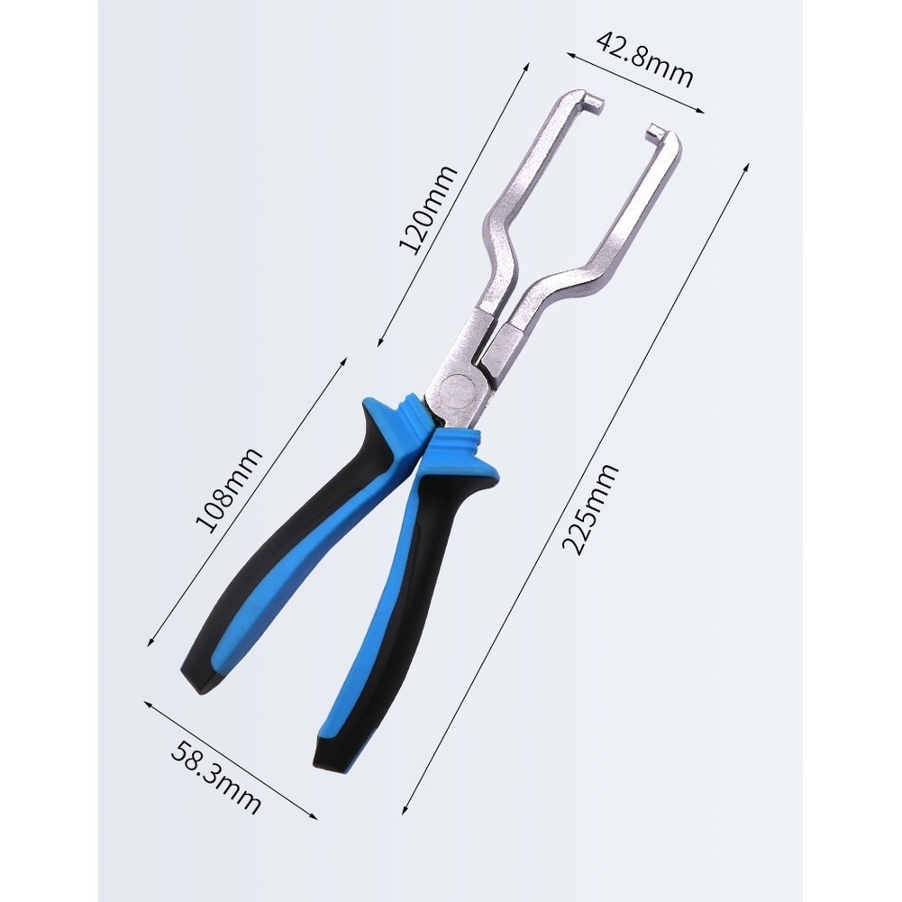 For Fuel Line Disconnect Pliers with Precision Jaw and Wide Opening for Tubing