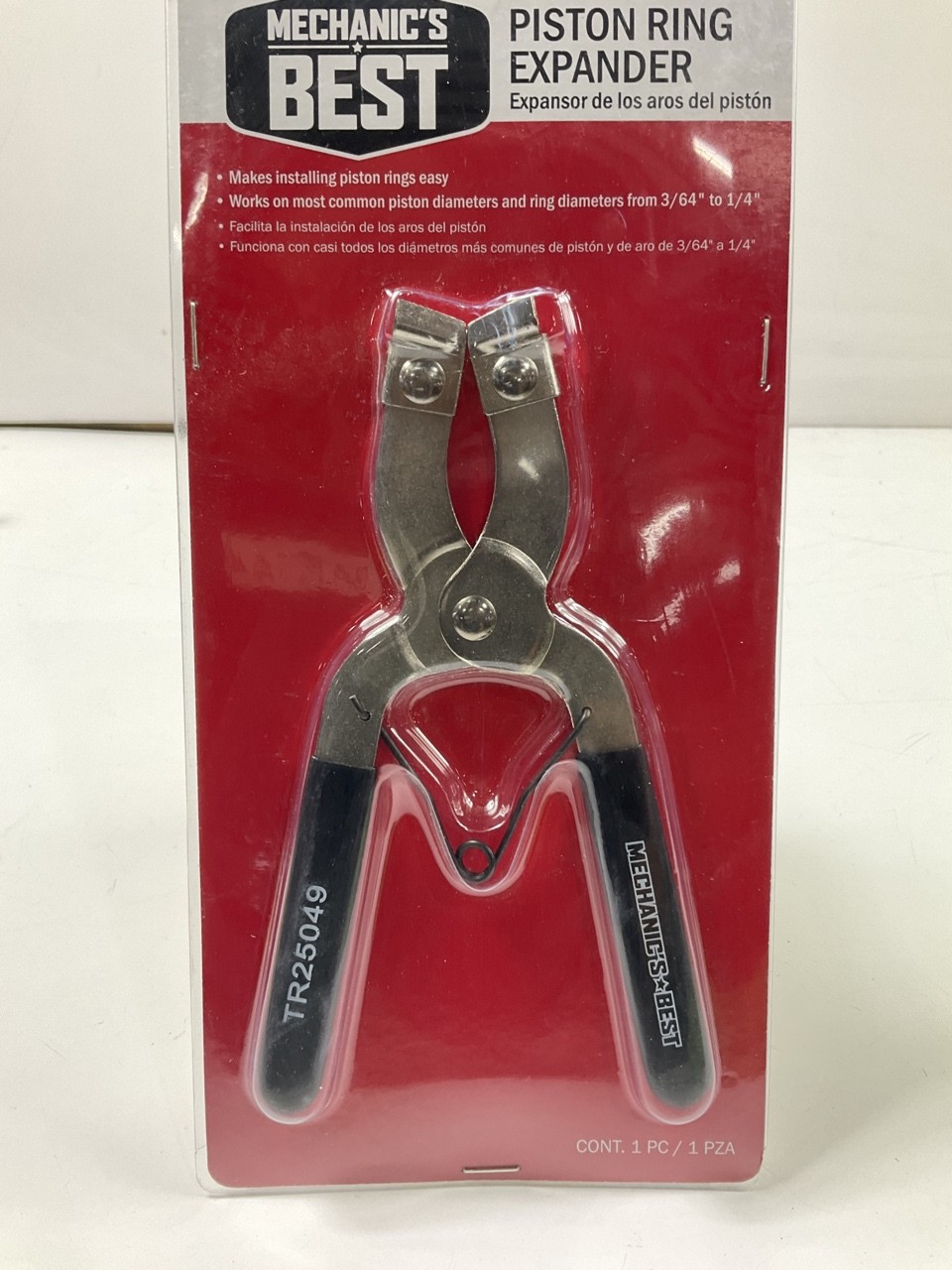 Mechanics Best TR25049 Piston Ring Expander Pliers Installation Tool 3/64″-1/4″