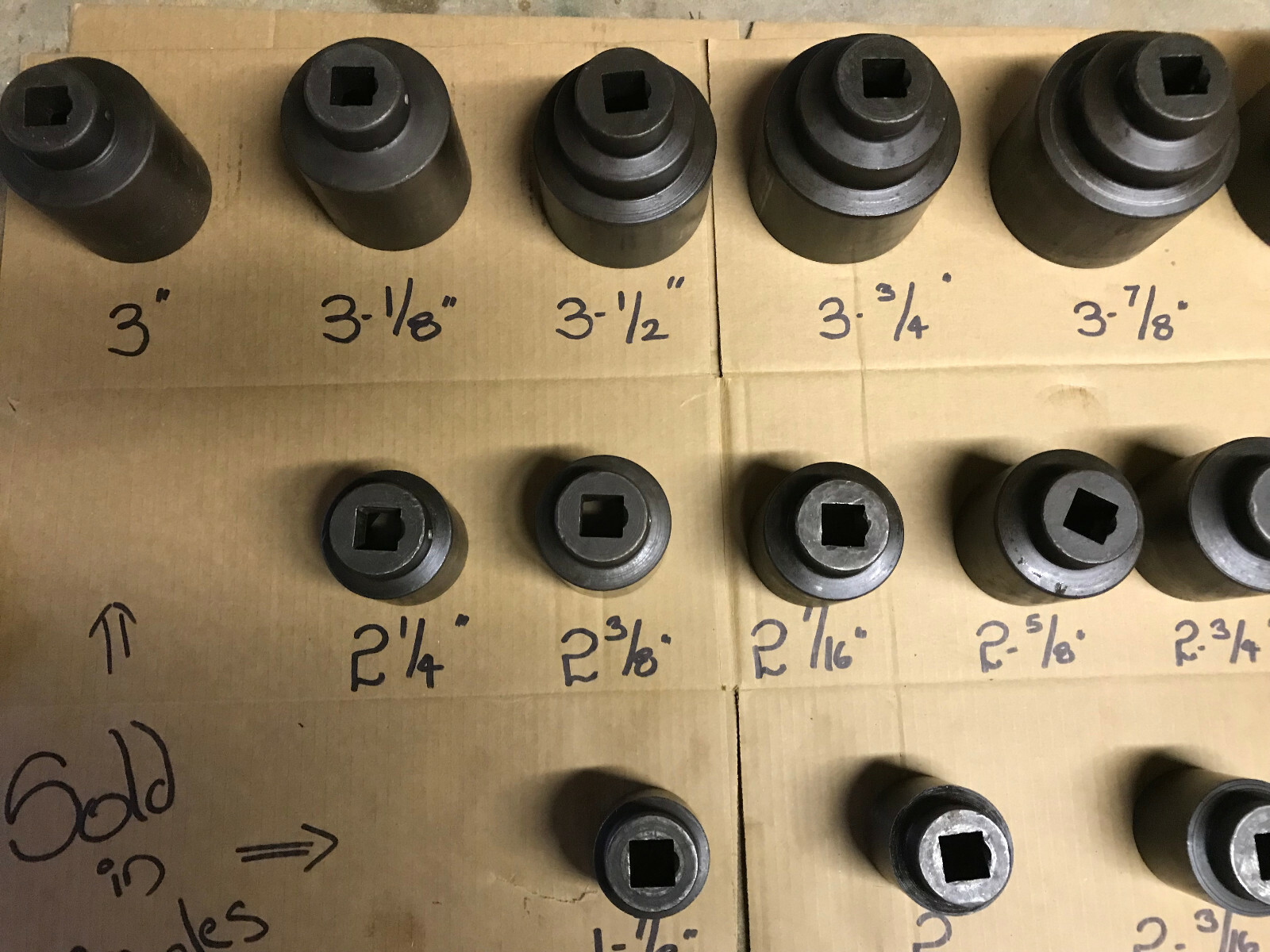 U-PICK Snap-On Tool USA Giant 1″ inch Drive Socket Shallow Short Lock Button SAE