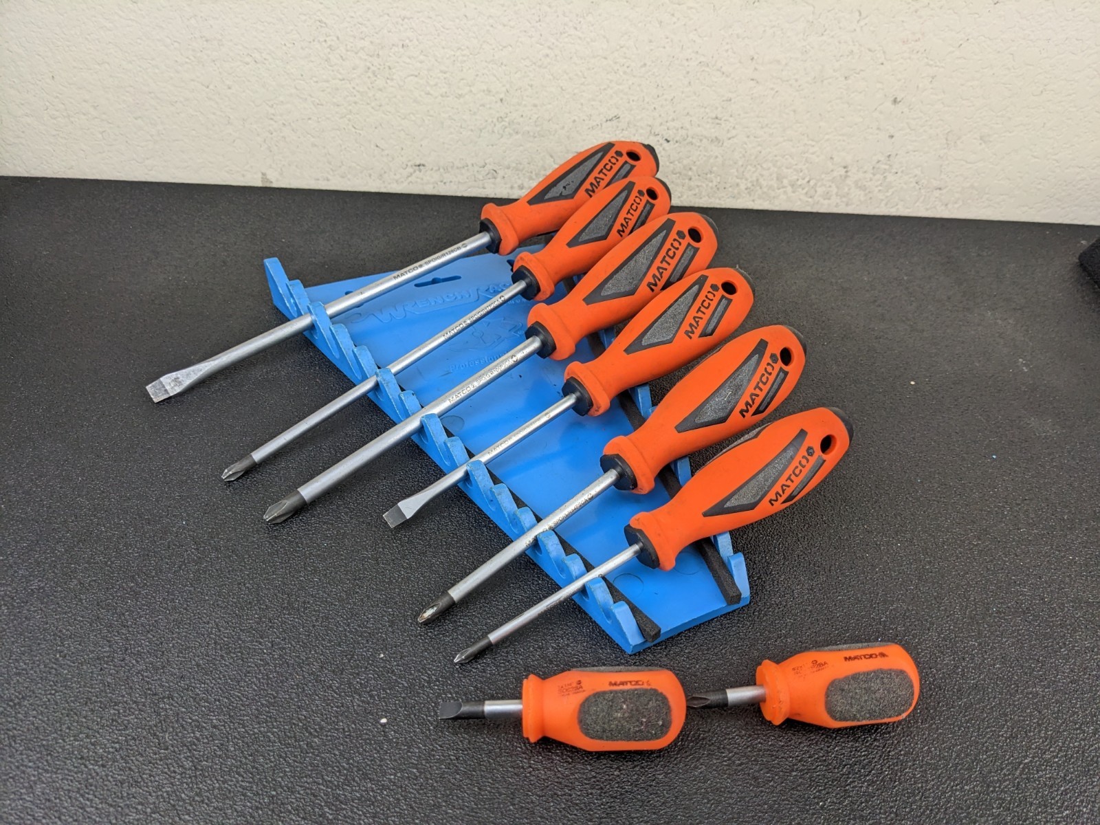 #bo056 Matco Tools Germany Orange Top Torque II Premium Screwdriver Set
