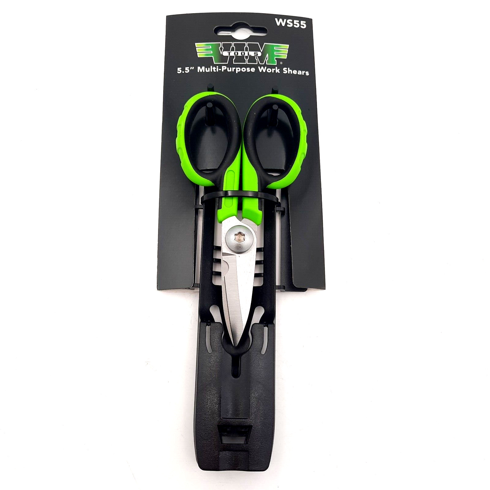 Vim Tools WS55 – Multi-Purpose Work Shears with plastic belt sheath