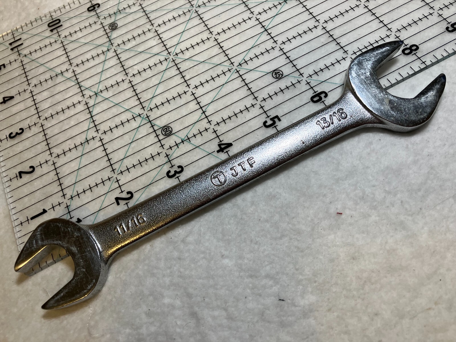 JTF 11/16″ x 13/16″ Open End Wrench Japan 7.75″ Long