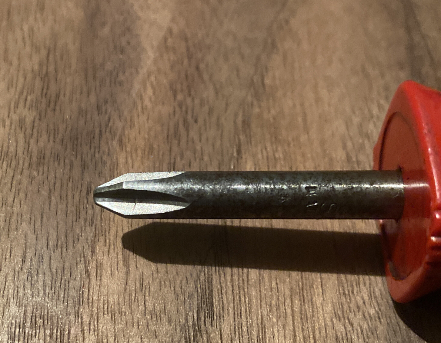 Mac Tools P212A Stubby Phillips Head Screwdriver Red Handle